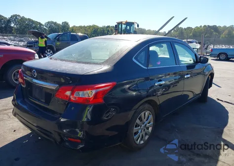 2018 Nissan Sentra S из США, поврежденный, VIN 3N1AB7AP0JY307794